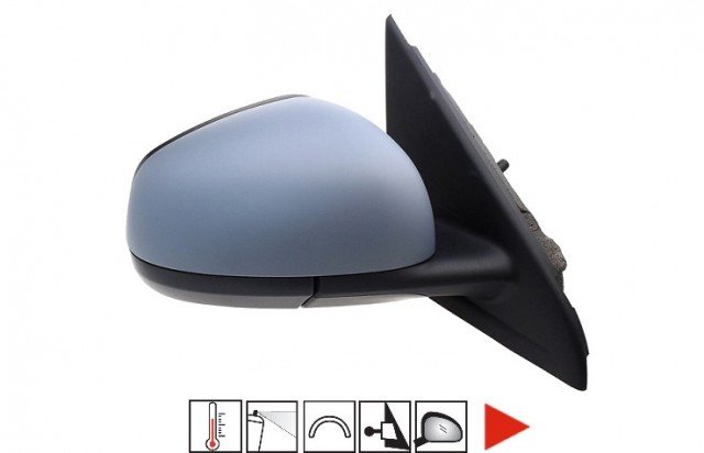 Acessar a peça Espelho direito mecânico, convexo, preparado, sonda temperatura