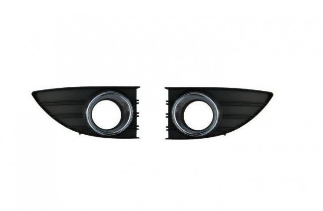Acessar a peça Kit grelhas farol nevoeiro para choques frente com buraco farol nevoeiro com cerquilho cromado Acessar a peça Kit grelhas farol nevoeiro para choques frente com buraco farol nevoeiro com cerquilho cromado
