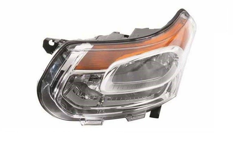 Farol esquerdo eletrico com motor h7+h1+h21w+w5w tipo he