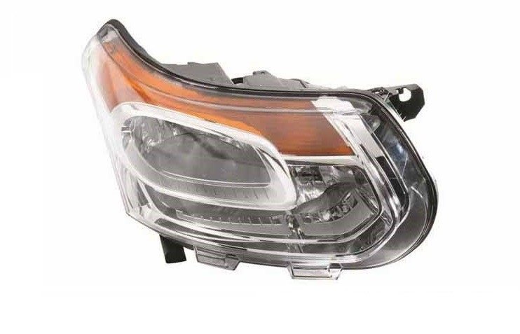 Farol direito eletrico com motorh7+h1+h21w+w5w tipo he