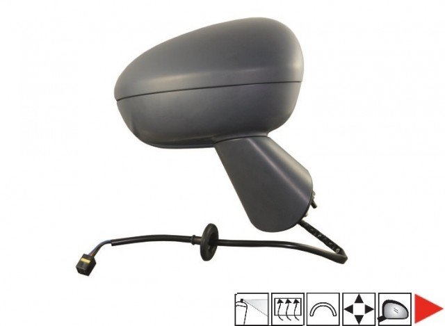 Acessar a peça Espelho direito elétrico, aquecido, preparado