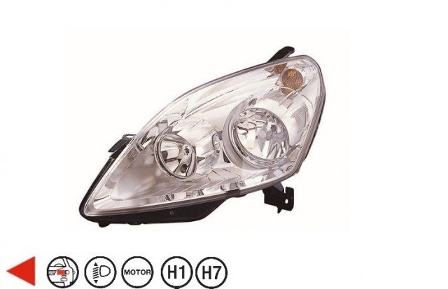 Acessar a peça Farol esquerdo eletrico base cromada h1+h7+h21w+w5w 07/2008-> Acessar a peça Farol esquerdo eletrico base cromada h1+h7+h21w+w5w 07/2008->