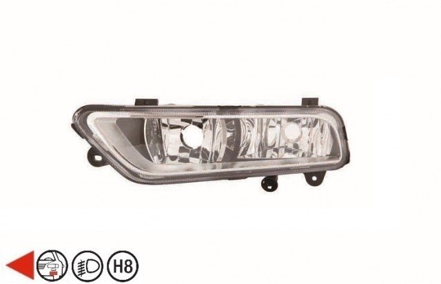 Acessar a peça Luz de nevoeiro esquerda + Luz de circulação diurna