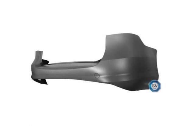 Acessar a peça Para choques traseiro familiar preparado sem buracos sensores