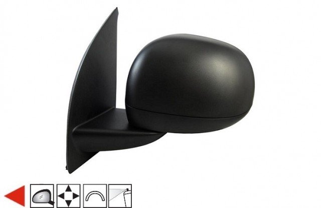 Acessar a peça Retrovisor elétrico esquerdo, preparado