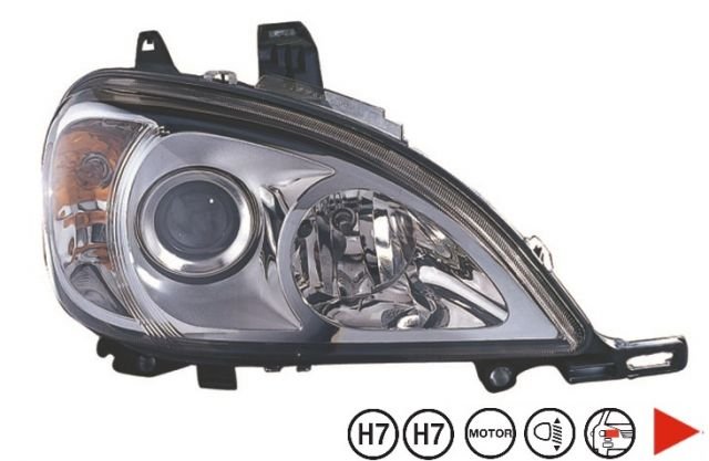 Acessar a peça Farol direito H7+H7 Acessar a peça Farol direito H7+H7
