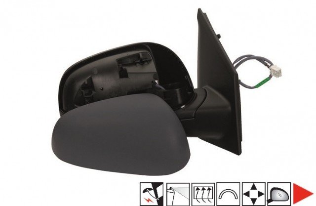 Acessar a peça Retrovisor direito elétrico, aquecido, rebatível, preparado Acessar a peça Retrovisor direito elétrico, aquecido, rebatível, preparado
