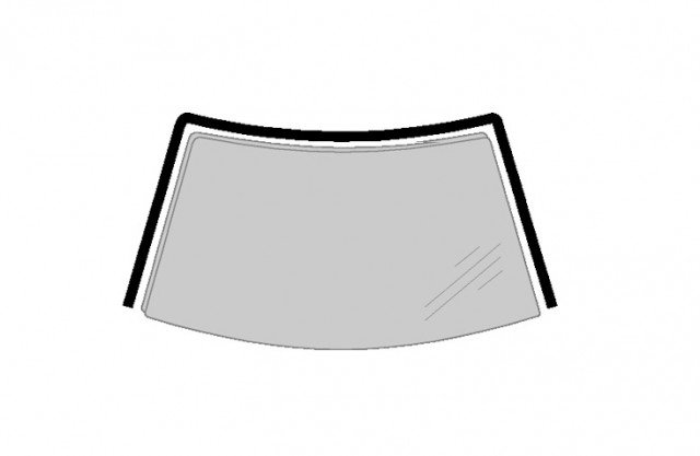 Acessar a peça Friso para-brisas en u