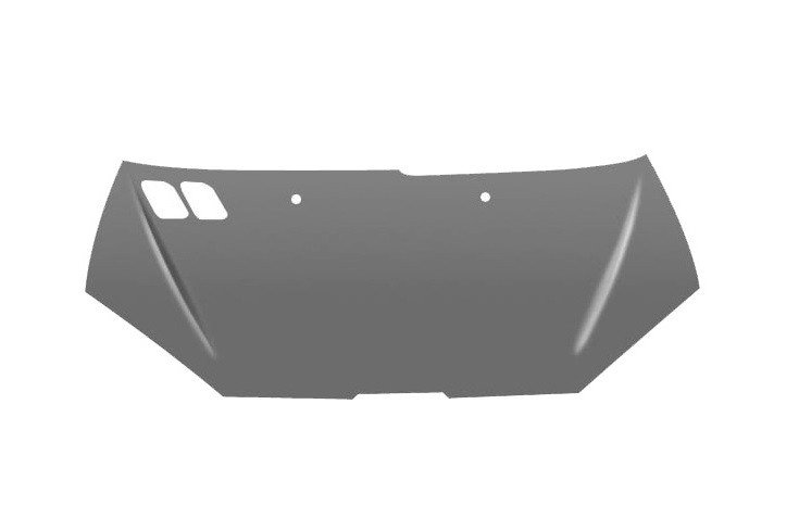 Capot frontal