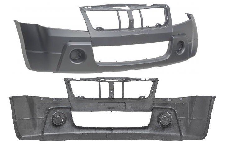 Para choques frente preparado com buracos nevoeiro