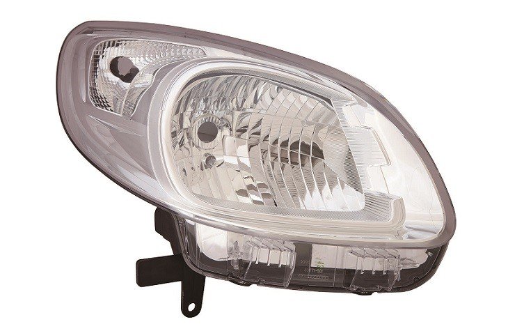 Farol direito eletrico base cromada h4+py21w+w5w tipo k