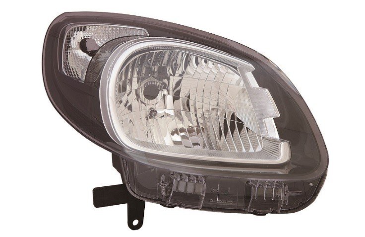 Farol direito H4 [Preto].