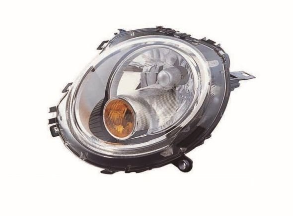 Acessar a peça Farol elétrico, esquerdo, H4, cor de laranja (Motor) Acessar a peça Farol elétrico, esquerdo, H4, cor de laranja (Motor)