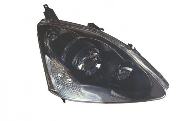 Acessar a peça H1+HB3 3/5 pçs. farol reto [Preto]