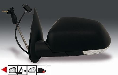 Acessar a peça Espelho esquerdo mecânico, asferico, com pisca-pisca