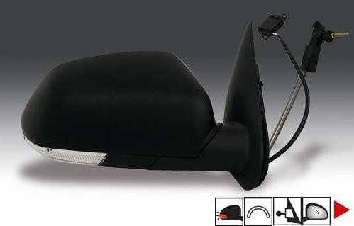 Acessar a peça Espelho direito mecânico, convexo, com pisca-pisca