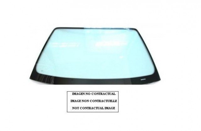 Acessar a peça Para-brisas verde difuso cinza ctrl solar serigr.mod.base esp.chuva/luz friso sup/inf janela