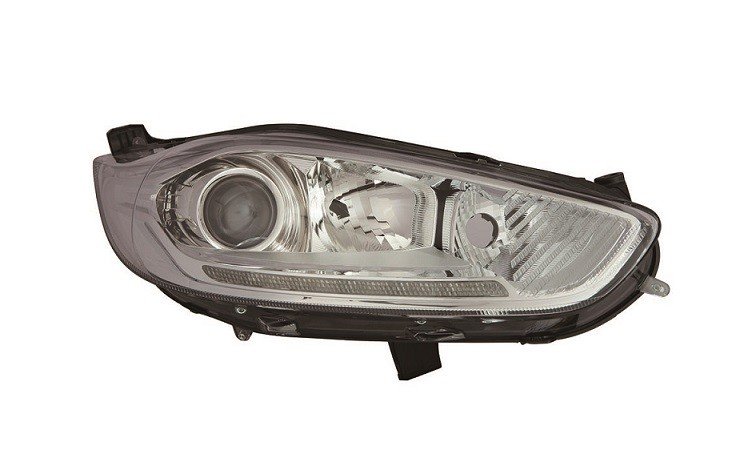 Farol direito led/eletrico com motor h7+h1+py21w tipo viste