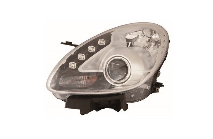 Acessar a peça Farol esquerdo led eletrico com motor h1+h7+py24w
