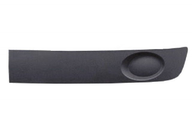 Acessar a peça Friso inferior esquerda para choques frente preto sem buraco nevoeiro Acessar a peça Friso inferior esquerda para choques frente preto sem buraco nevoeiro