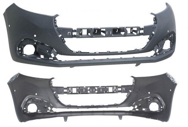 Acessar a peça Para choques frente preparado com buracos sensores