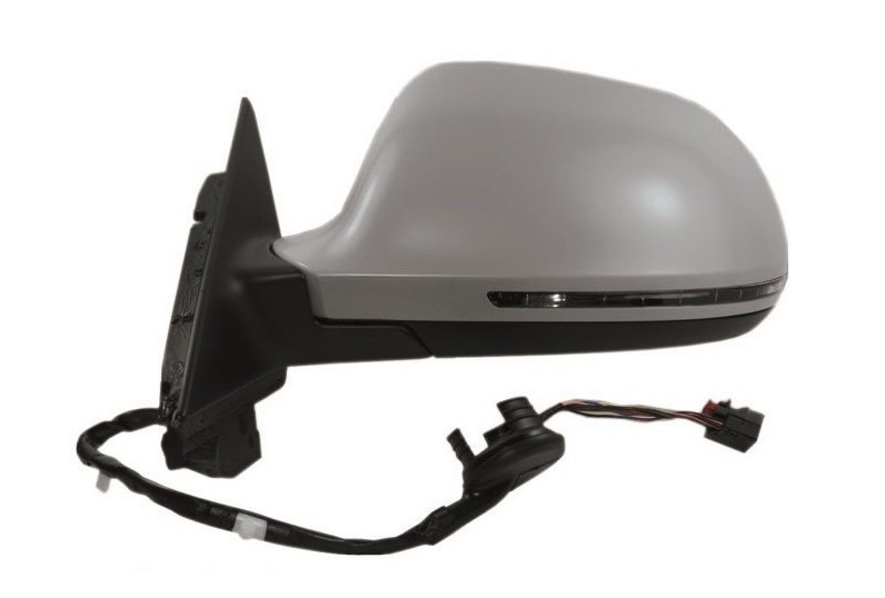 Espelho esquerdo elétrico, aquecido, preparado + luz grande angular 3pts ->2010 AUDI A3 Até 04/2010. Para modelos de 3 portas. Completo, com caixa a pintar à cor da viatura, pisca e vidro asférico (ângulo morto). Elétrico, ajuste interno térmico, dobrável pour AUDI A3  Espelho esquerdo elétrico, aquecido, preparado + luz grande angular 3pts ->2010 AUDI A3 Até 04/2010. Para modelos de 3 portas. Completo, com caixa a pintar à cor da viatura, pisca e vidro asférico (ângulo morto). Elétrico, ajuste interno térmico, dobrável pour AUDI A3