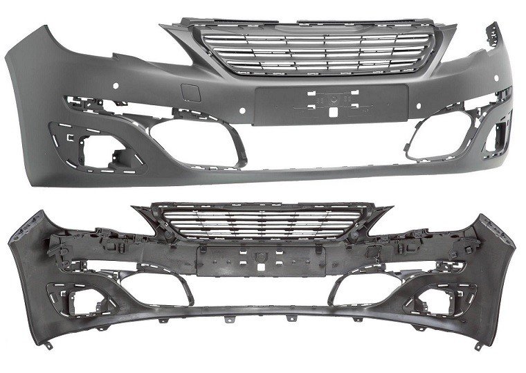 Para-choque dianteiro preparado + sensores ab ativos PEUGEOT 308  pour PEUGEOT 308 Para-choque dianteiro preparado + sensores ab ativos PEUGEOT 308  pour PEUGEOT 308