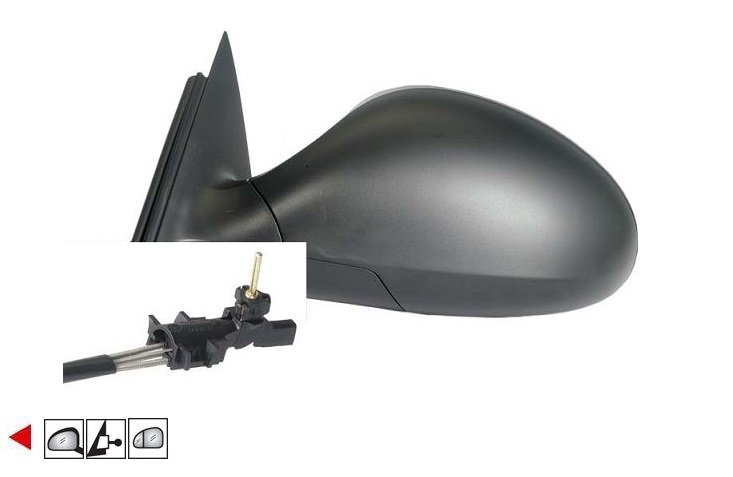 Acessar a peça Espelho esquerdo mecânico, asferico