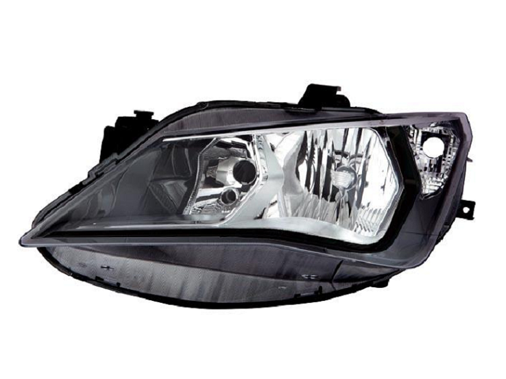 Farol esquerdo H7+H7 [Preto] [Preto