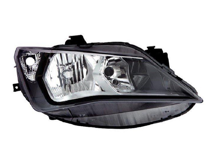 Farol direito H7+H7 [Preto].