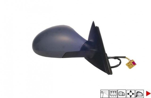 Acessar a peça Espelho direito eletrico, convexo, termico, preparado