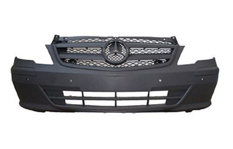 Pára-choques dianteiro preto + sensores vito MERCEDES VITO-VIANO  pour MERCEDES VITO Pára-choques dianteiro preto + sensores vito MERCEDES VITO-VIANO  pour MERCEDES VITO