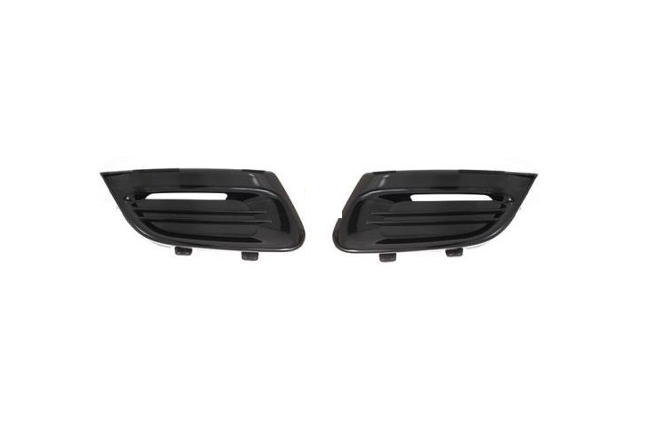 Kit embelezadores para choques frente pretos brilhantes 2012->