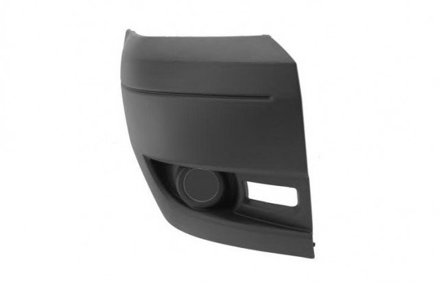 Acessar a peça Ponta para choques frente direita preta