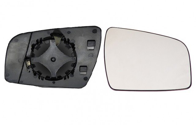 Acessar a peça Vidro com suporte direito convexo 2009->