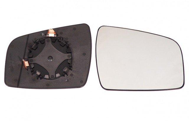 Acessar a peça Vidro com suporte direito convexo, termico 2009->