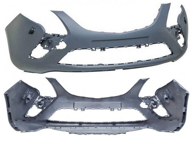 Acessar a peça Para choques frente preparado com buracos lavafarol