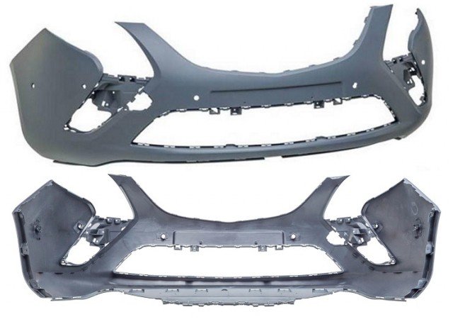 Acessar a peça Sensores e assistente do para choques frente preparados