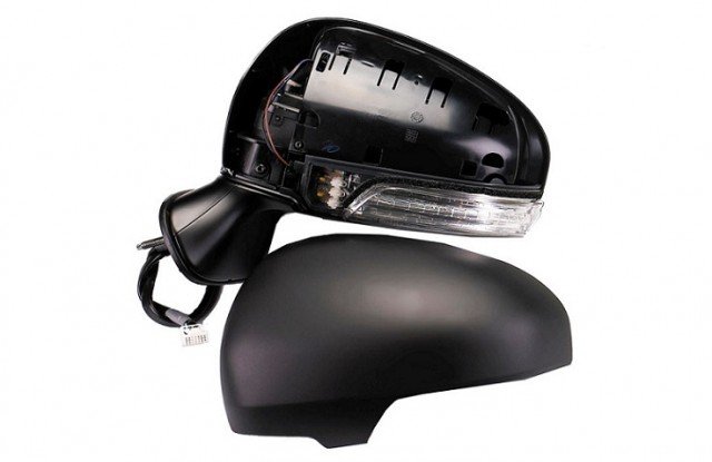 Acessar a peça Espelho esquerdo eletrico, asferico, termico, preparado, com pisca, led, 7 pins