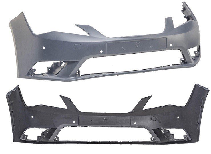 Para-choque dianteiro preparado para sensores SEAT LEON Com primário, a pintar à cor da viatura com furos para sensores de estacionamento. Fornecido sem grades ou defletor. Exceto modelos com opção de lava-faróis. Exceto FR.  pour SEAT LEON  Para-choque dianteiro preparado para sensores SEAT LEON Com primário, a pintar à cor da viatura com furos para sensores de estacionamento. Fornecido sem grades ou defletor. Exceto modelos com opção de lava-faróis. Exceto FR.  pour SEAT LEON