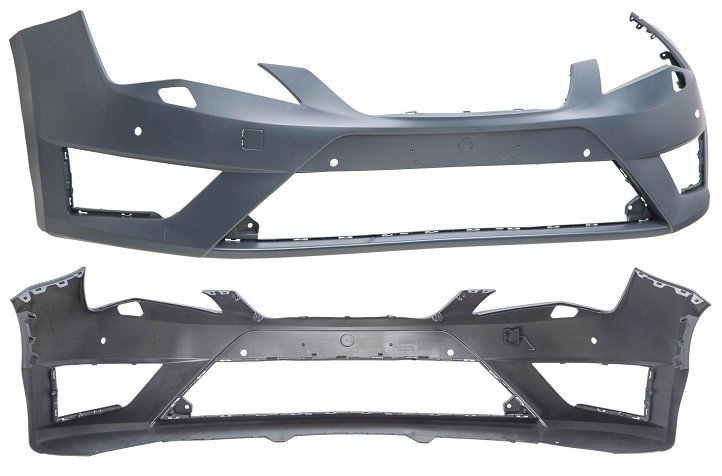 Acessar a peça Para choques frente preparado com buracos lavafarol com buracos sensores fr