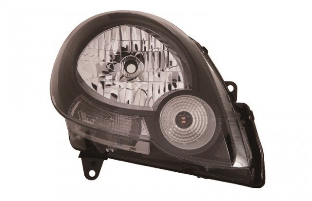 Acessar a peça Farol direito eletrico base preta h4+py21w+p21/5w