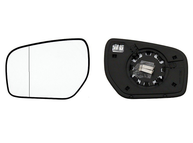 Vidro do espelho esquerdo aquecido + suporte grande angular RENAULT KOLEOS  pour RENAULT KOLEOS  Vidro do espelho esquerdo aquecido + suporte grande angular RENAULT KOLEOS  pour RENAULT KOLEOS