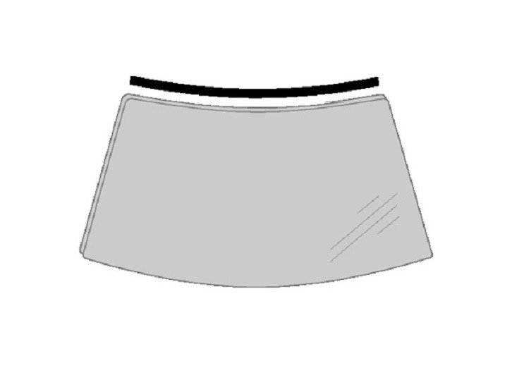 Acessar a peça Friso para-brisas superior