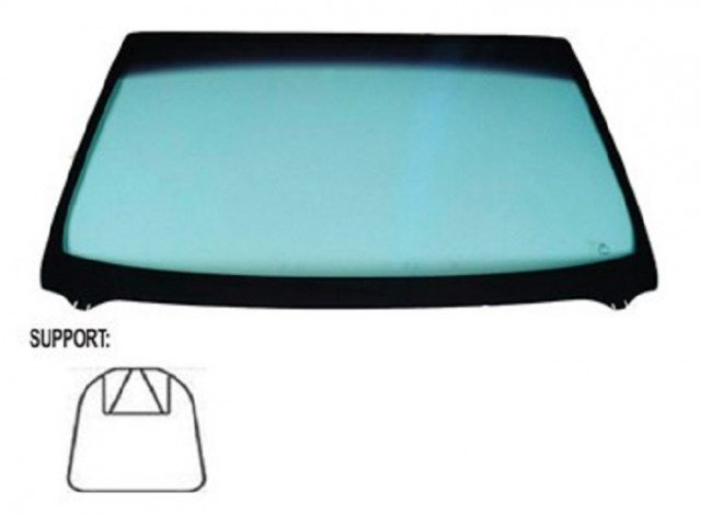 Acessar a peça Para-brisas verde controlo solar serigrafia modificada baseespelho