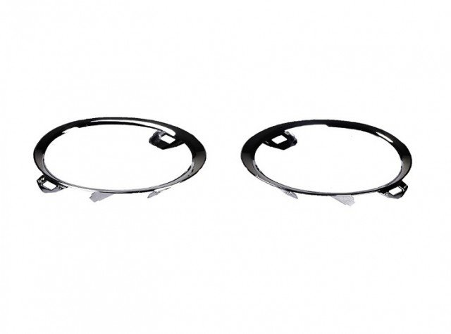 Acessar a peça Kit cerquilhos luz farol nevoeiro cromados