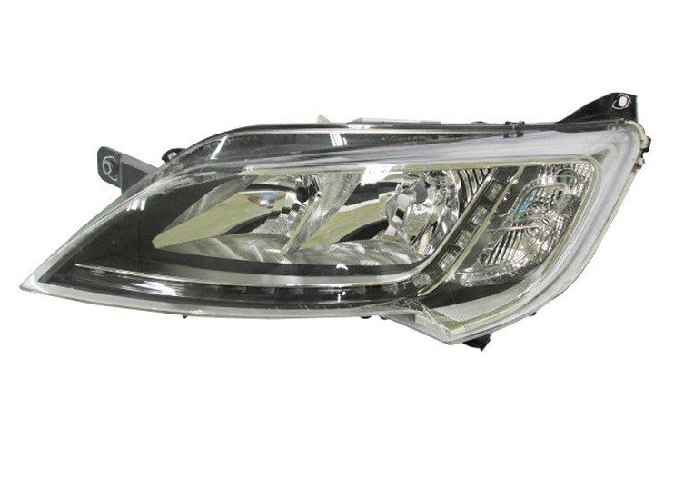 Acessar a peça Farol esquerdo led eletrico com motor/base cromada h7+h7+wy21w tipo a