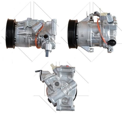Acessar a peça Compressor de climatização Acessar a peça Compressor de climatização