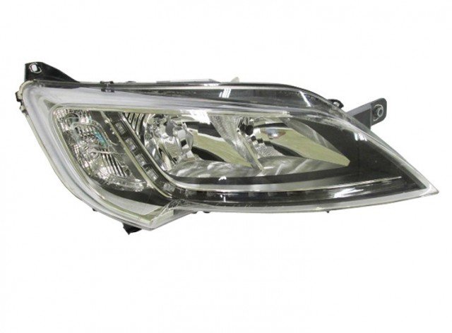 Acessar a peça Farol direito led eletrico com motor/base cromada h7+h7+wy21w tipo a