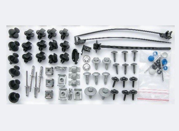 Acessar a peça Kit completo de fixação do para choques frente